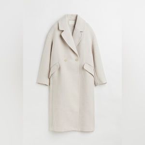 Beige thick coat